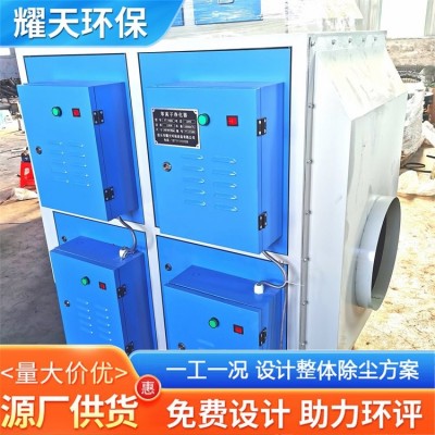 耀天供应 静电式油烟净化器 化肥厂 造纸厂 生物除臭低温图3