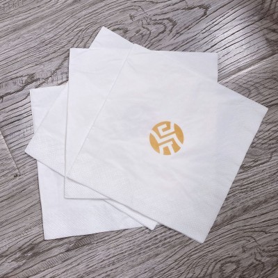 400纸巾可印logo牛排饭店纸巾酒店专用方巾纸餐巾纸广告商用纸巾图4