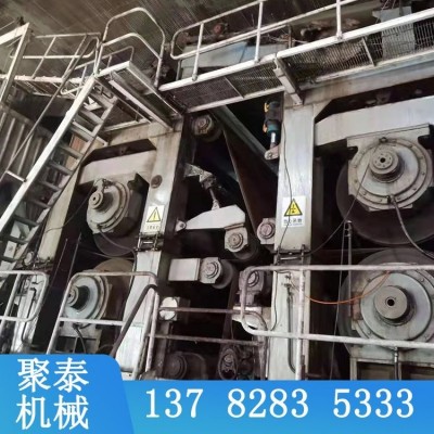 现货二手瓦楞纸纸机出售聚泰机械二手造纸机胶辊图2