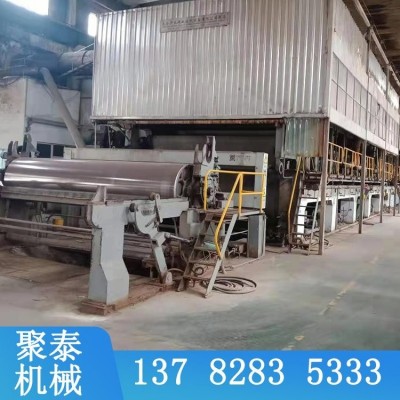 现货二手瓦楞纸纸机出售聚泰机械二手造纸机胶辊图5