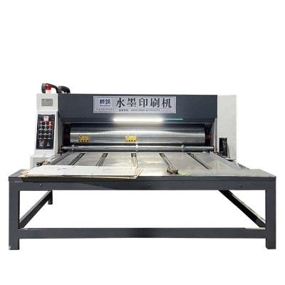 半自动纸箱机 瓦楞纸板水墨印刷开槽成型一体机 小型纸箱厂机械设备图3