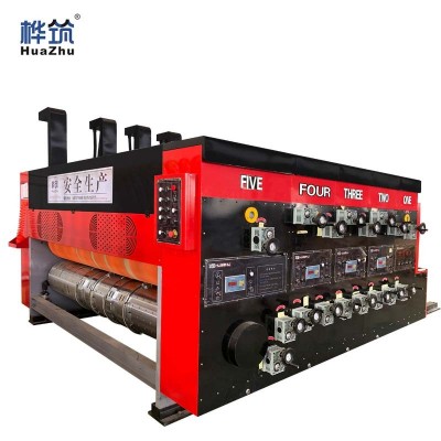 小型纸箱加工设备 水果蔬菜瓦楞箱印刷开槽模切一体机器 纸箱印刷机图4