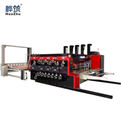 小型纸箱加工设备 水果蔬菜瓦楞箱印刷开槽模切一体机器 纸箱印刷机图2