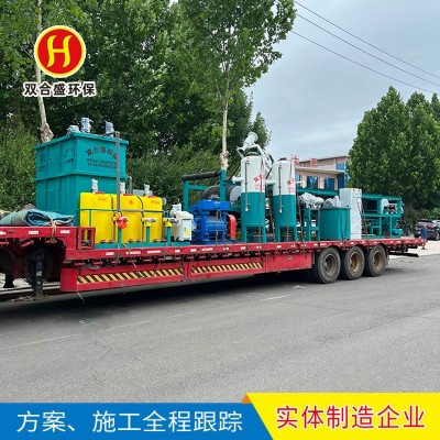 造纸厂带式真空过滤机 纸浆浓缩脱水一体机 高压反冲洗功能 双合盛图3