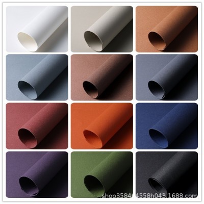 欧洲色系特种纸文件夹封面艺术纸木棉纸礼品盒包装书籍封面 环衬纸图5