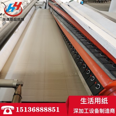 恒源三米卫生纸复卷机 3000型卫生纸加工设备 全自动卫生纸机器图5