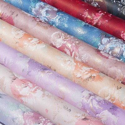 厂家直供特种艺术喜糖盒包装纸花开富贵伴手礼盒立体发泡纸图3