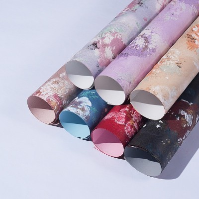 厂家直供特种艺术喜糖盒包装纸花开富贵伴手礼盒立体发泡纸图2