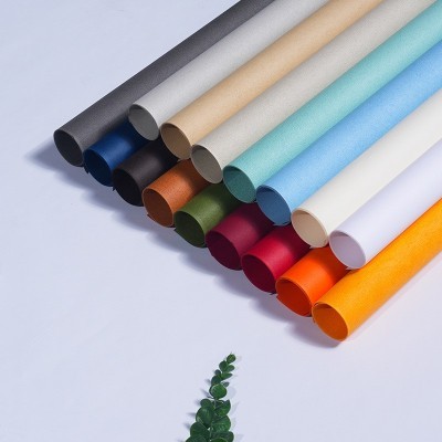 厂家现货批发立体感双面压纹纸特种纸玉璞花纹纸礼品包装盒外贴纸图4