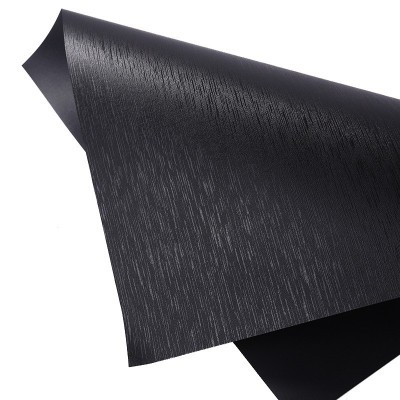 特种纸现货120G亮面黑色压纹纸纹路多样可选纹理清晰原浆底耐折好