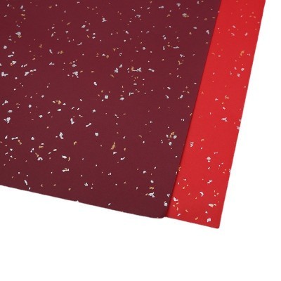 厂家直销特种纸触感繁星包装纸120克使复色星雨珠光喜庆礼品纸图5