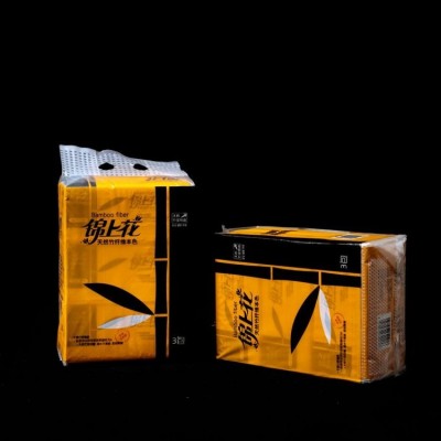 锦上花抽纸三层餐巾纸卫生纸 6包/件 酒店商用纸巾图3
