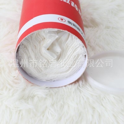 厂家车载圆筒型抽纸批发广告卷筒纸巾餐巾卫生纸商用印刷LOGO图5