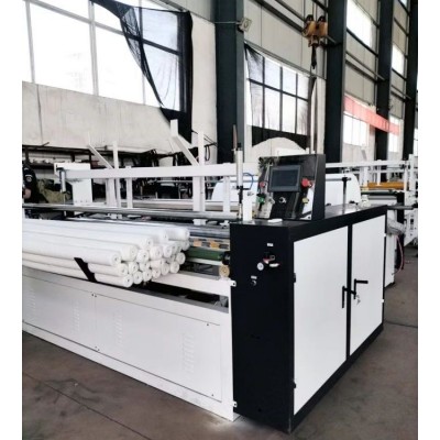 光茂复卷机 全自动小型卫生纸深加工 复卷切纸包装封口一体机图3