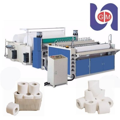 光茂复卷机 全自动小型卫生纸深加工 复卷切纸包装封口一体机图5