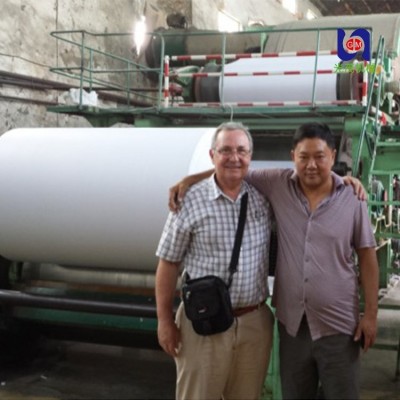 文化造纸机 文化纸机 书写纸机 打印纸机设备生产厂家图3