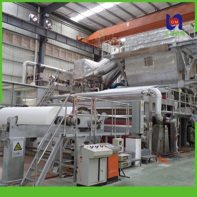 造纸机械设备 整套卫生纸机 小型787火烧纸生产线 光茂机械原厂发货图5