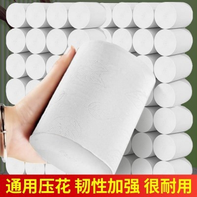 无芯大卷纸9.6斤卫生纸整箱家用纸巾卷筒纸家庭装厕纸手纸实惠装图4