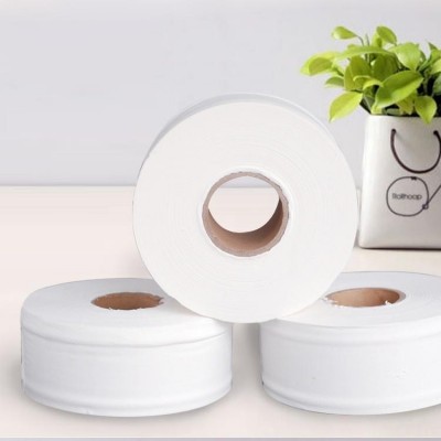 大盘卷纸厕纸家用卫生纸 酒店整箱商务大盘纸图5