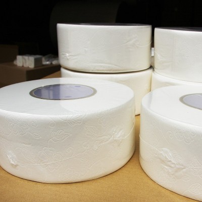 有芯卷纸卫生纸批发包邮空心卷筒纸酒店宾馆家用大卷厕所纸巾12卷图4