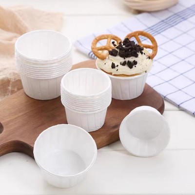 毕业季蛋糕纸杯一次性5039大号食品级耐高温烘焙卷口杯托防油纸卷
