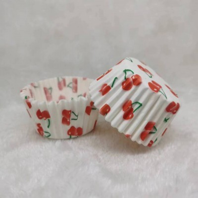 防油印花蛋糕纸杯杯子纸托烘焙耐高温防油酒店蛋糕用品现货批发图2