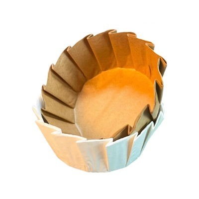 巴斯克纸托一次性 4寸6寸8寸烘培蛋糕硅油油纸纸杯杯子50盒托盘模图5