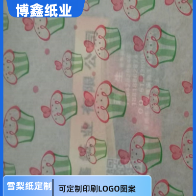 17g拷贝纸雪梨纸 包装纸印刷logo图案防潮拷贝纸印刷定制图2