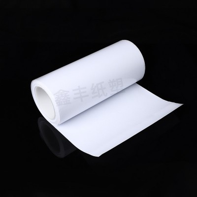 100G白色双光双塑双硅离型纸 不干胶广告材料鞋材印刷防粘硅油纸图4