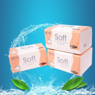 工厂直供诚兴娇抽纸 440张加厚4层大尺寸婴幼可用木浆纸批发 包邮图3