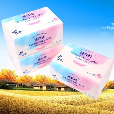 工厂直供诚兴娇368张大包抽纸 大尺寸面巾纸家庭实用手纸批发包邮图4