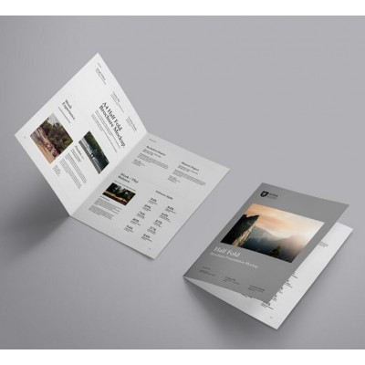 彩页折页印刷 传单单页 书本折叠页 小册子 产品说明书 厂家定制