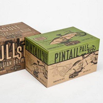 飞机盒 特硬服装包装盒 定制 快递打包盒 纸盒批发 定做logo图3