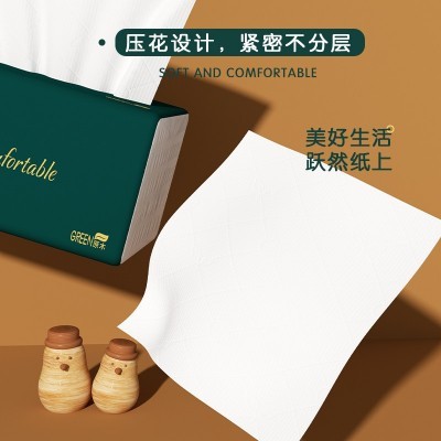 60包抽纸原木浆整箱纸巾批发实惠装餐巾纸家庭装纸抽卫生 纸家用图3