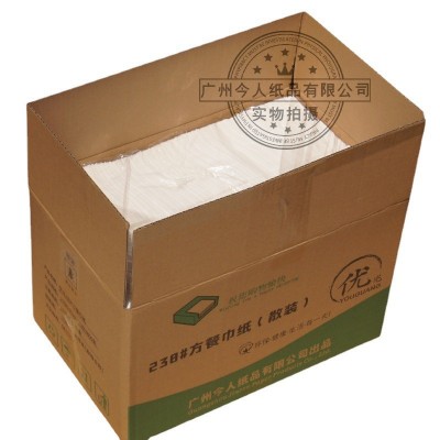 正方形餐巾纸卫生纸商用散装餐厅咖啡汉堡奶茶店外卖纸巾大包整箱图4