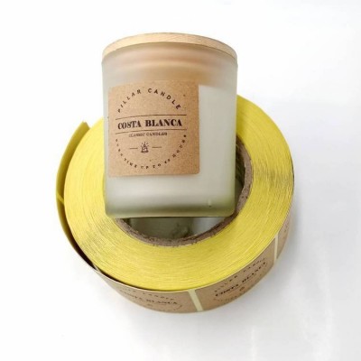 标签印刷厂定制多层不干胶烫金食品贴纸透明防水日化品瓶贴图4