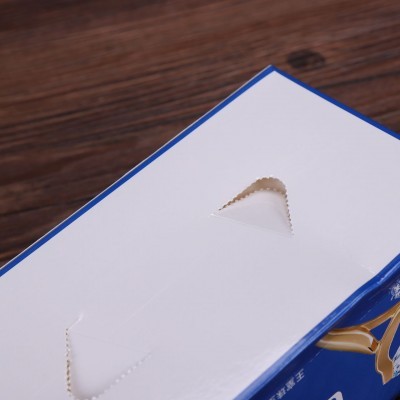 厂家LOGO餐厅企业宣传原生木浆抽纸 二层抽取式广告盒装纸巾餐巾图5