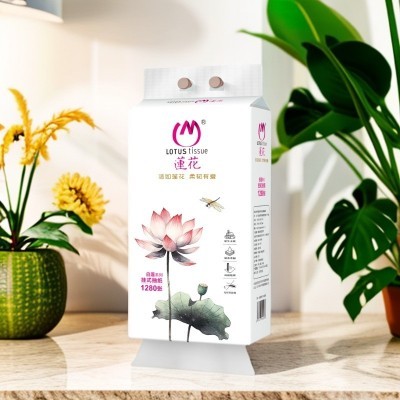 莲花悬挂式抽纸巾整箱批家用厕所卫生纸大包时尚学生用纸巾批发图2