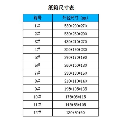 纸箱批发淘宝邮政快递搬家打包飞机盒瓦楞牛皮小纸箱子定做硬纸盒图5
