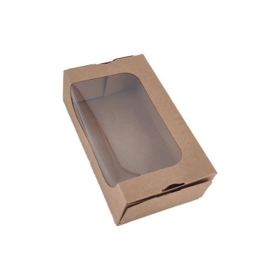 飞机盒首饰盒手工香皂纸盒子现货牛皮纸黑卡白卡镂空开窗盒图5