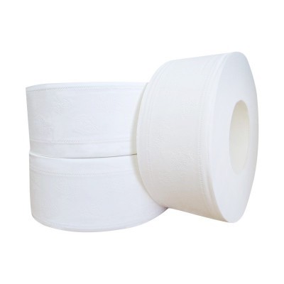 大卷纸厕纸大盘纸商用酒店卫生间厕所纸巾家用卫生纸实惠整箱批发图2