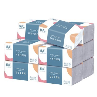 抽纸整箱批发实惠装家用纸巾饭店餐巾纸卫生纸大包纸抽婴儿面巾纸图3