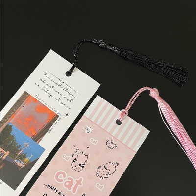 诗词主题书签定 制 可打孔宣纸书签企业活动礼品加厚纸质书签国风图5