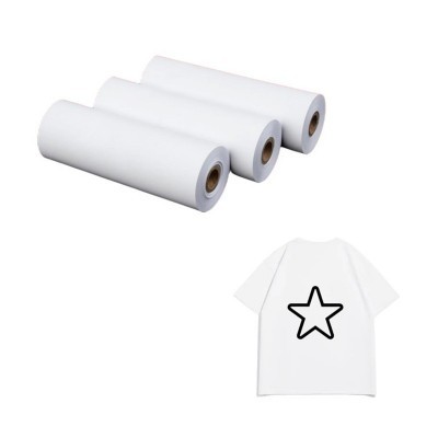 数码印花纸热转印纸 布料印花原纸大卷分切热升华纸厂家批发图3