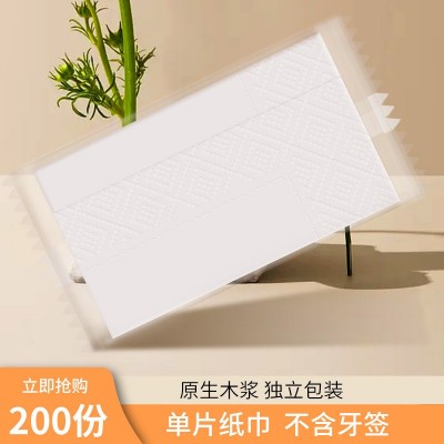 餐饮外卖打包餐巾纸小包独立包装纸巾一次性餐巾纸餐饮商用手帕纸