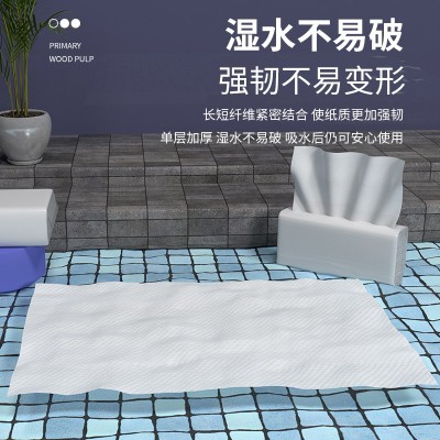 工厂纸巾檫手纸批发酒店用纸商务纸巾独立包装图3