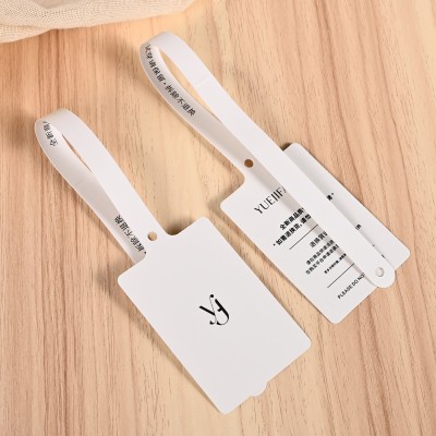 防盗扣吊牌定制订做衣服女装内衣服装辅料挂牌价格标签吊卡图4