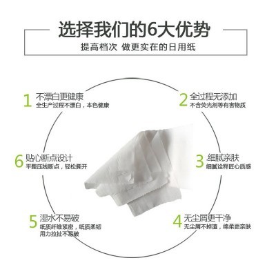 批发宾馆酒店客房卷纸4层厚空芯小卷卫生纸旅馆临时房用有芯卷纸图5