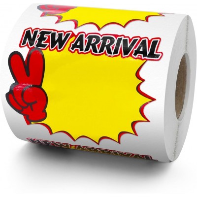 东莞塘厦厂家直销多功能价格标签不干胶贴纸可手写涂鸦防水销售贴图2