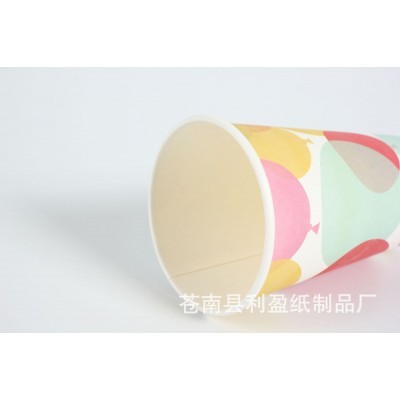 一次性纸杯定制加厚广告纸杯定做印LOGO办公接待商用纸杯厂家直供图5